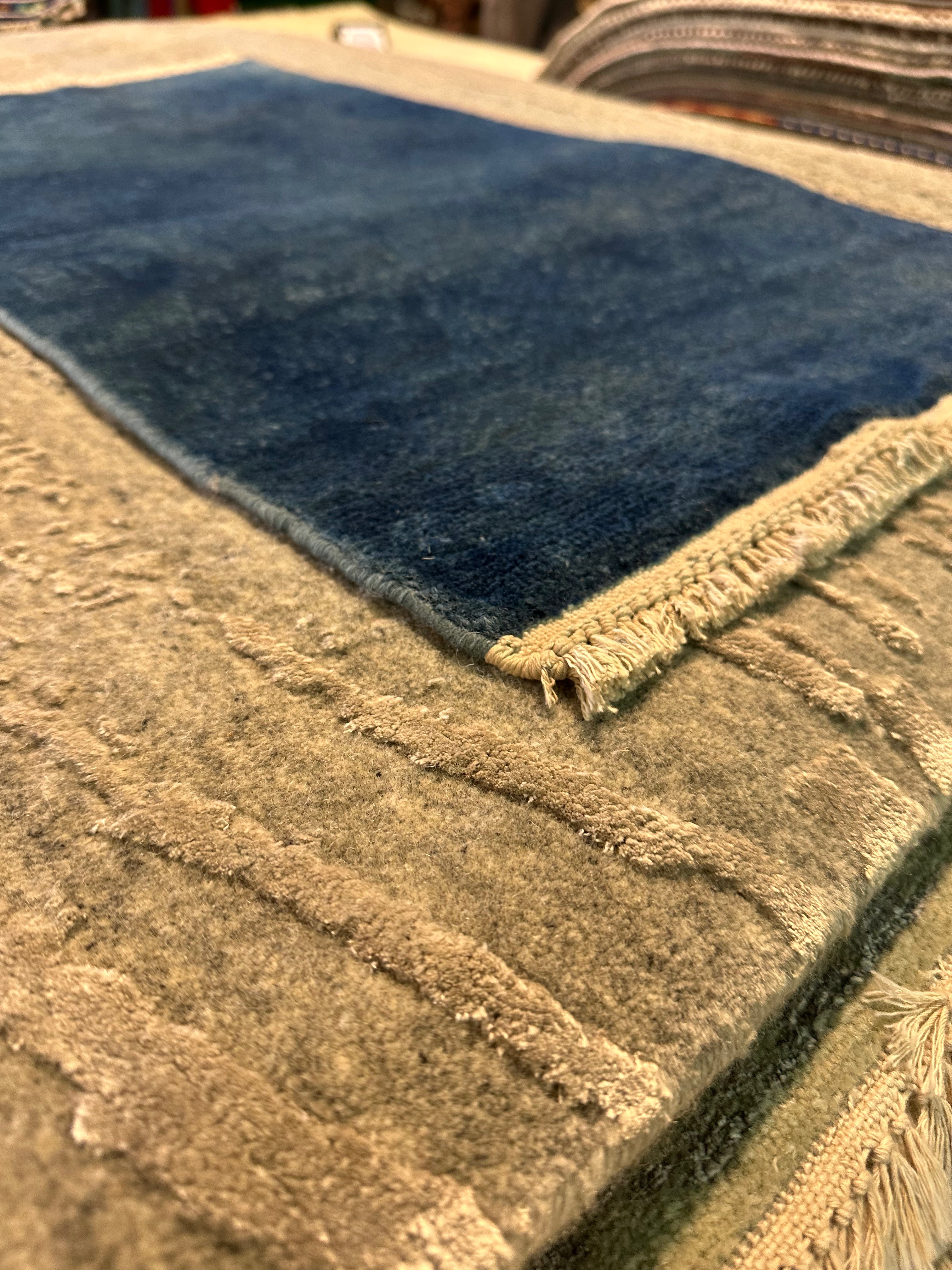Sandra Naglia 2x3 Hand-Knotted Oushak Rug