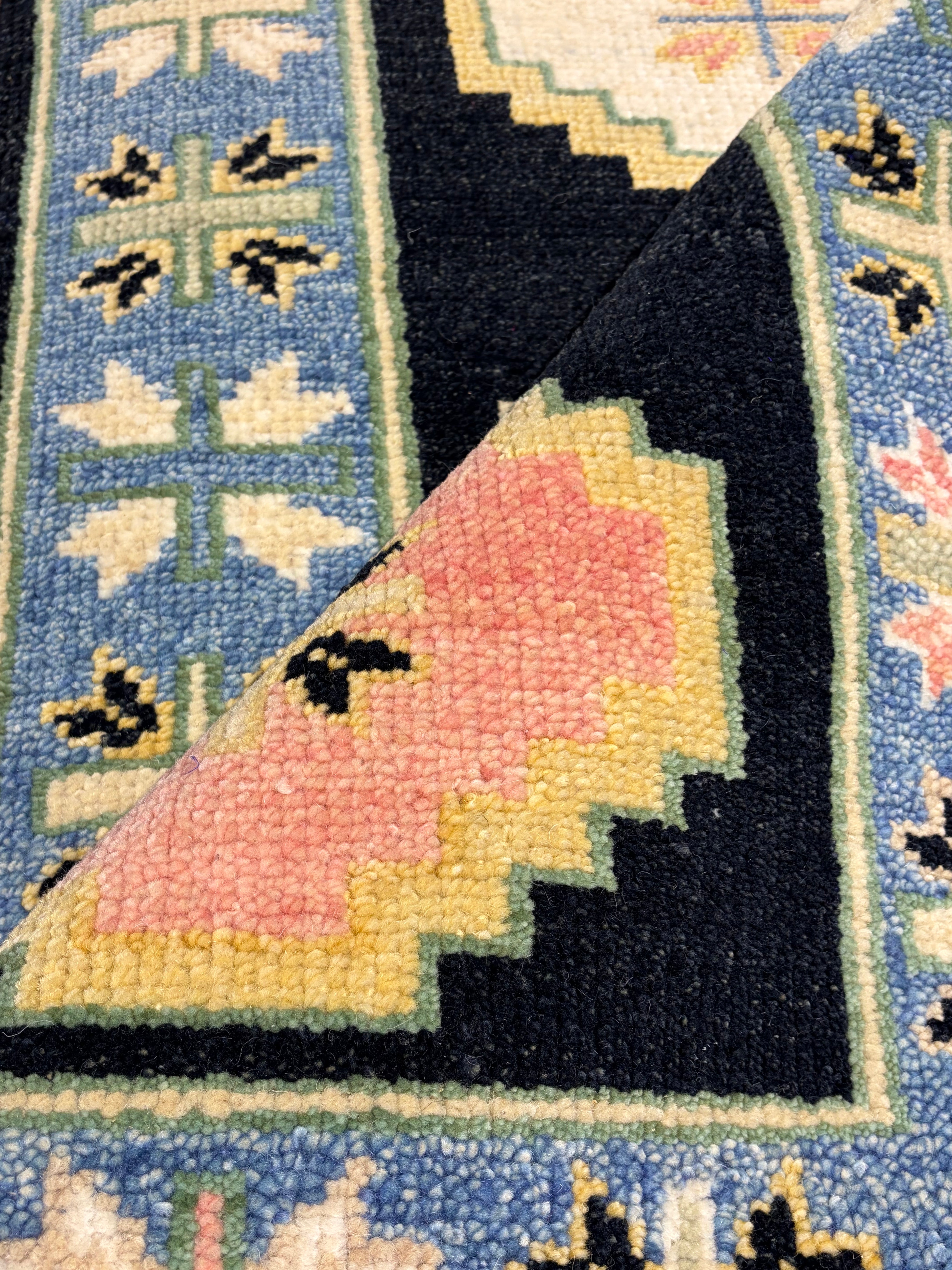 Tessie 2.6x10 Multi Color Hand-Knotted Oushak Runner