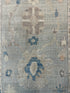 Allison Becker 2.11x11.10 Blue Whitewashed Afghani Oushak Runner