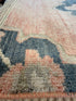 Peggy Bond 2.7x11 Pink Hand-Knotted Vintage Turkish Oushak Runner
