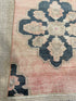 Peggy Bond 2.7x11 Pink Hand-Knotted Vintage Turkish Oushak Runner
