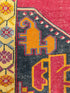 Rhonda Boon 4x9.6 Red Hand-Knotted Vintage Turkish Oushak Runner
