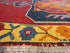 Rhonda Boon 4x9.6 Red Hand-Knotted Vintage Turkish Oushak Runner