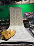 Alfie 3x9.6 Silver Hand-Knotted Modern Style Runner