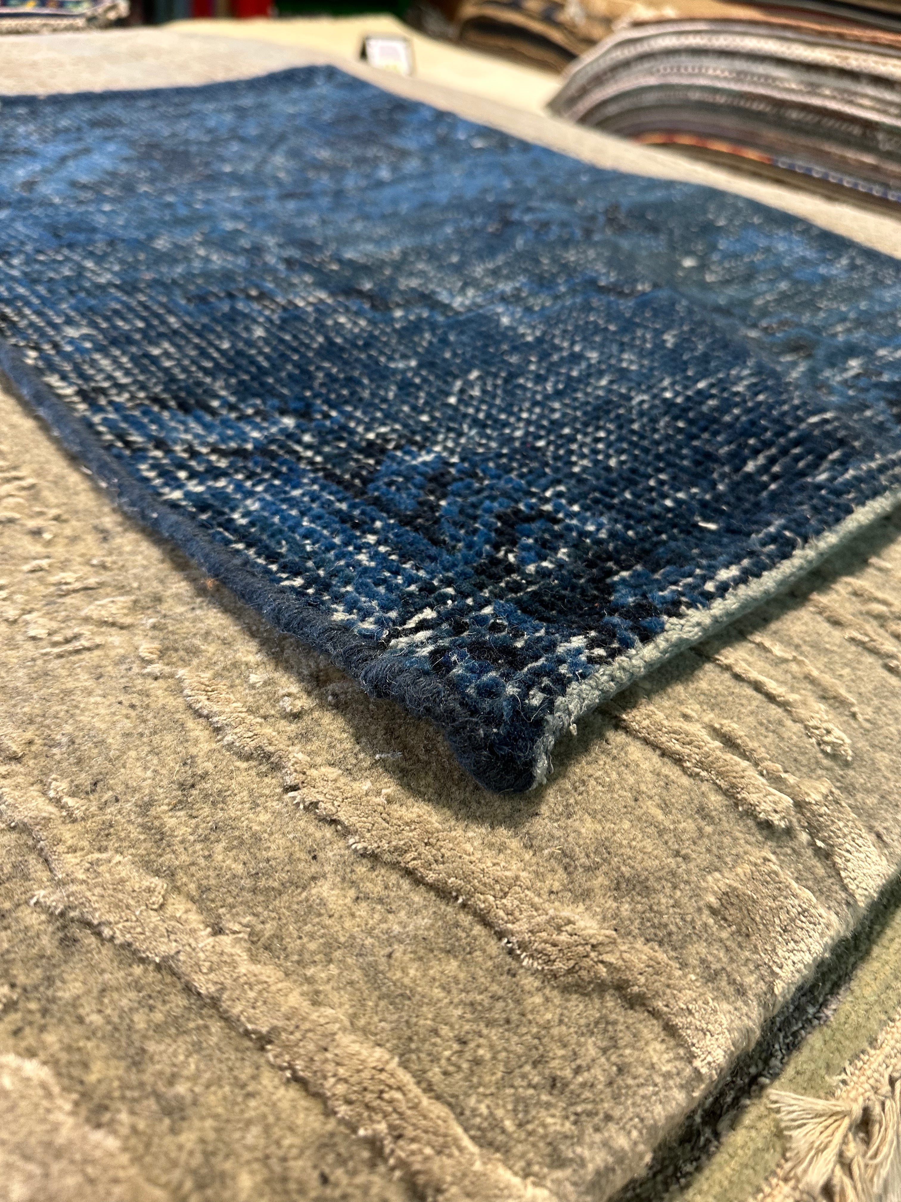 Miss Tosh 2x3 Hand-Knotted Oushak Rug