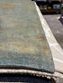Holly Curran 2.9x10 Light Blue Hand-Knotted Oushak Runner