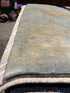 Holly Curran 2.9x10 Light Blue Hand-Knotted Oushak Runner