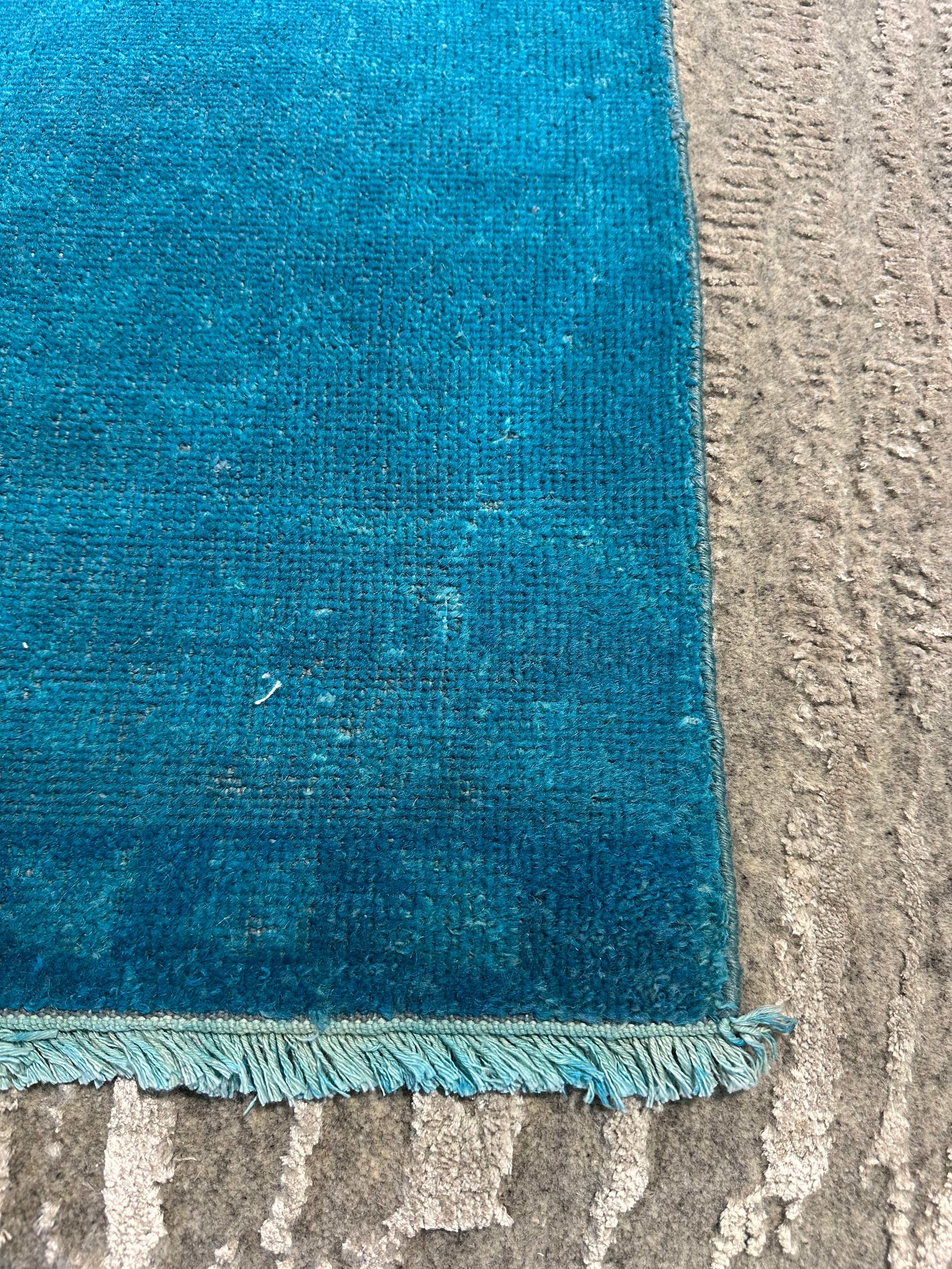Vivian Stein 2x3 Hand-Knotted Oushak Rug