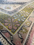Kelly Johnson 4.2x6.10 Pink Hand-Knotted Vintage Turkish Oushak