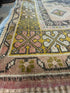 Kelly Johnson 4.2x6.10 Pink Hand-Knotted Vintage Turkish Oushak