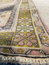 Kelly Johnson 4.2x6.10 Pink Hand-Knotted Vintage Turkish Oushak