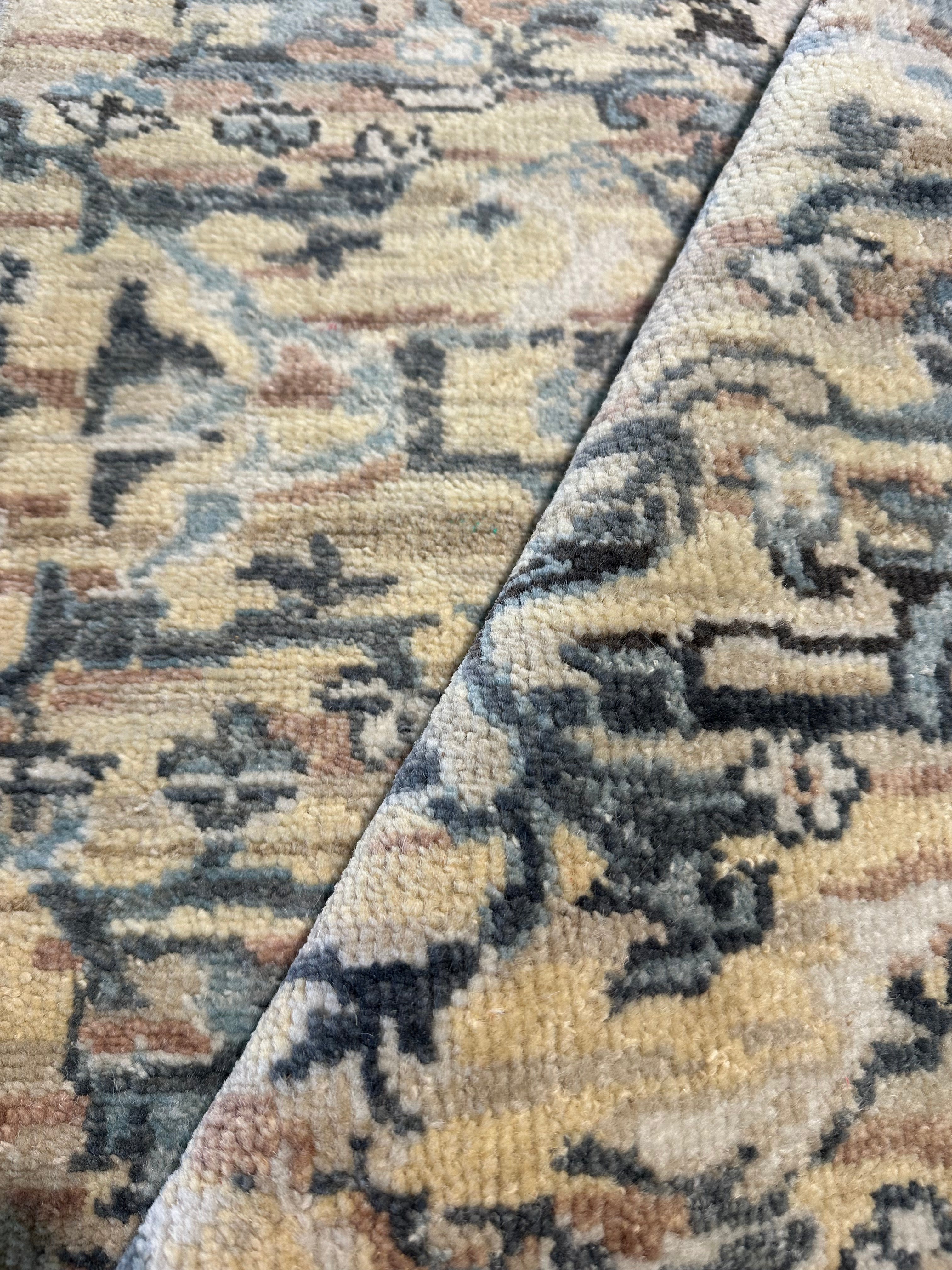 Kayli Carter 2x3 Hand-Knotted Oushak Rug
