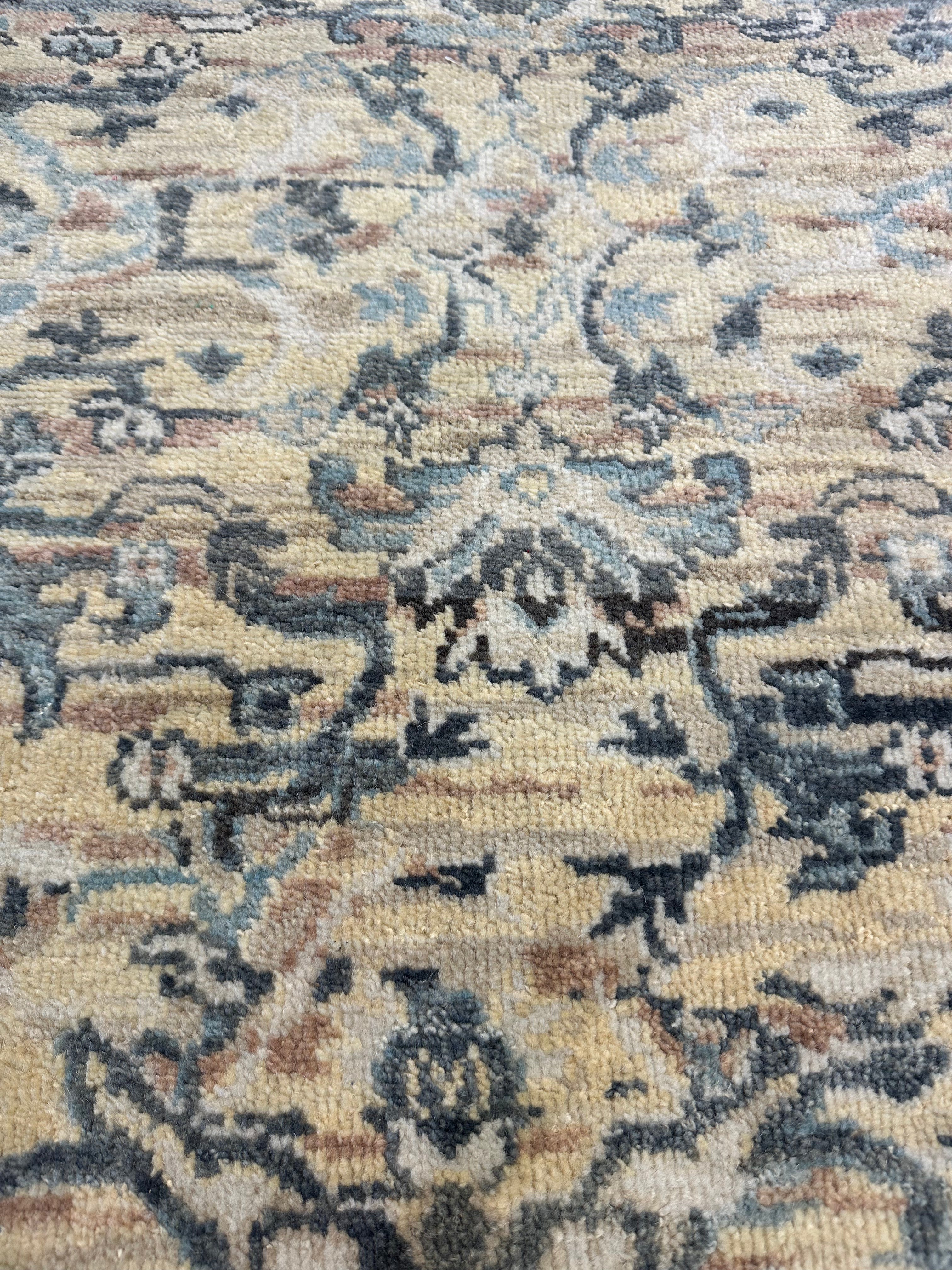 Kayli Carter 2x3 Hand-Knotted Oushak Rug