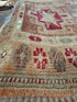 Lisa Ashton 2.8x11.7 Pink Hand-Knotted Vintage Turkish Oushak Runner