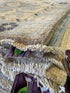 Lauren Weedman 10.2x13.11 Charcoal Whitewashed Afghani Oushak