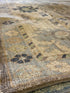 Lauren Weedman 10.2x13.11 Charcoal Whitewashed Afghani Oushak