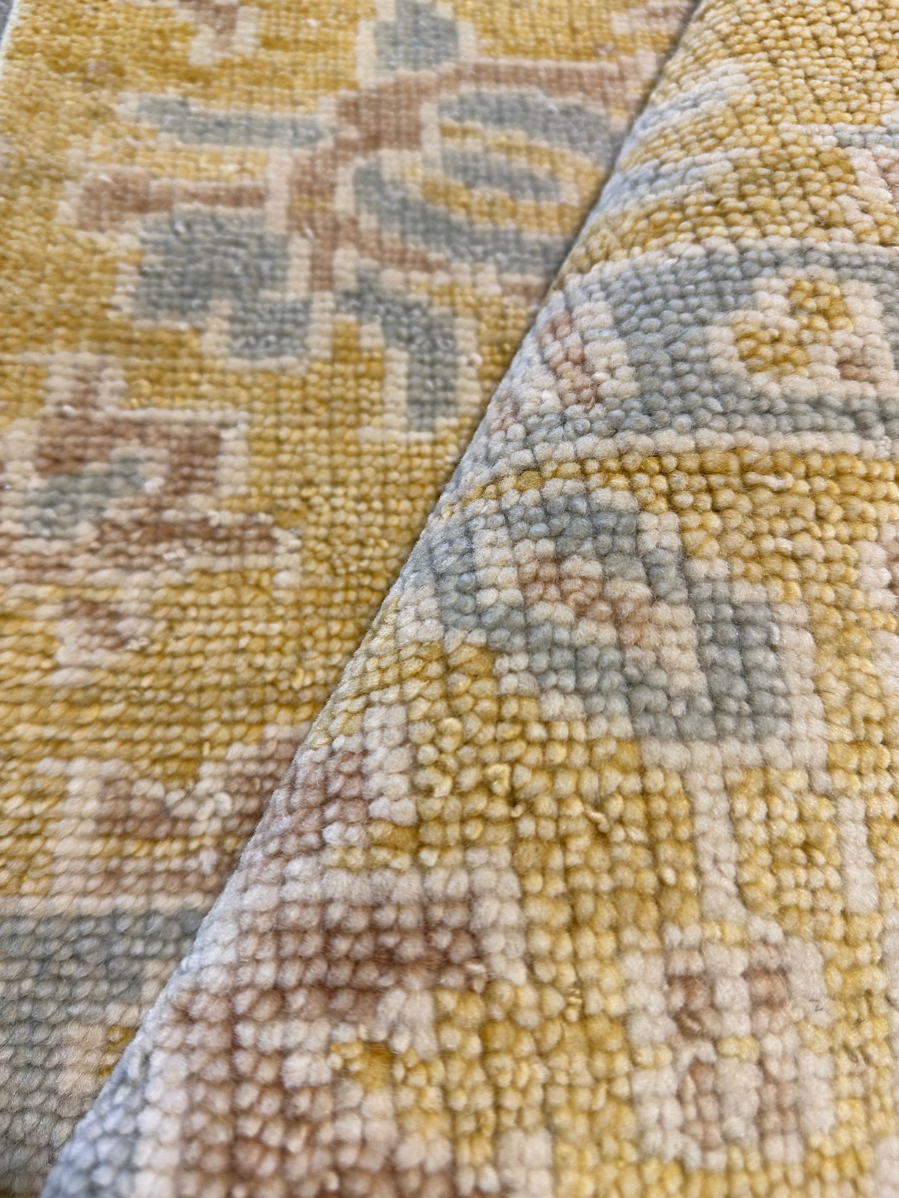 Julie Klausner 2x3 Hand-Knotted Oushak Rug