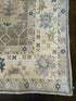 Lauren Weedman 10.2x13.11 Charcoal Whitewashed Afghani Oushak