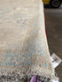 Casandra Barron 9.10x13.9 Cream and Blue Afghani Whitewashed Oushak