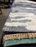 Jim Cody Williams 2.6x10 Grey Hand-Knotted Modern Runner