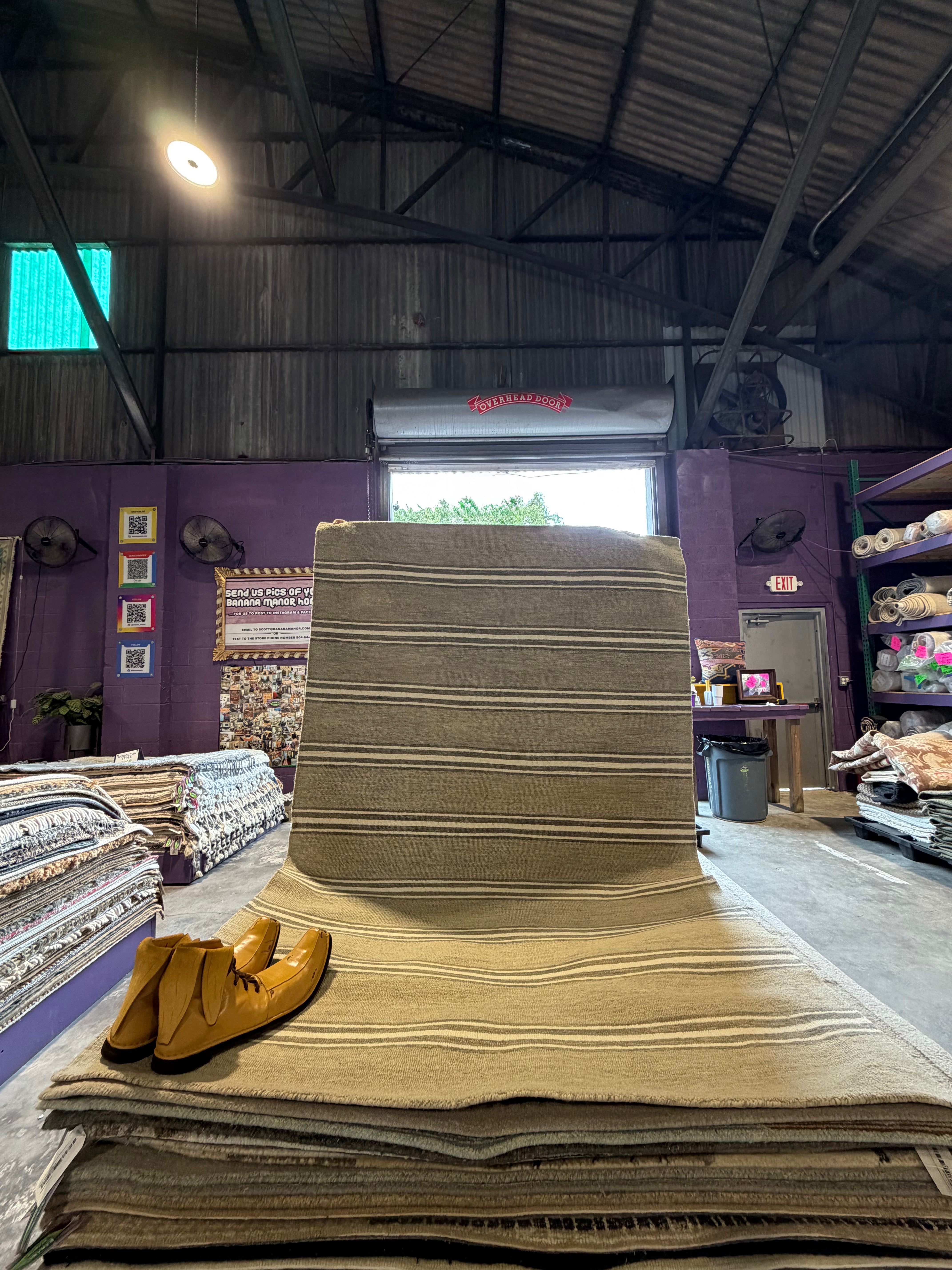 Dean Cyrus 5x8 Hand-Tufted Beige