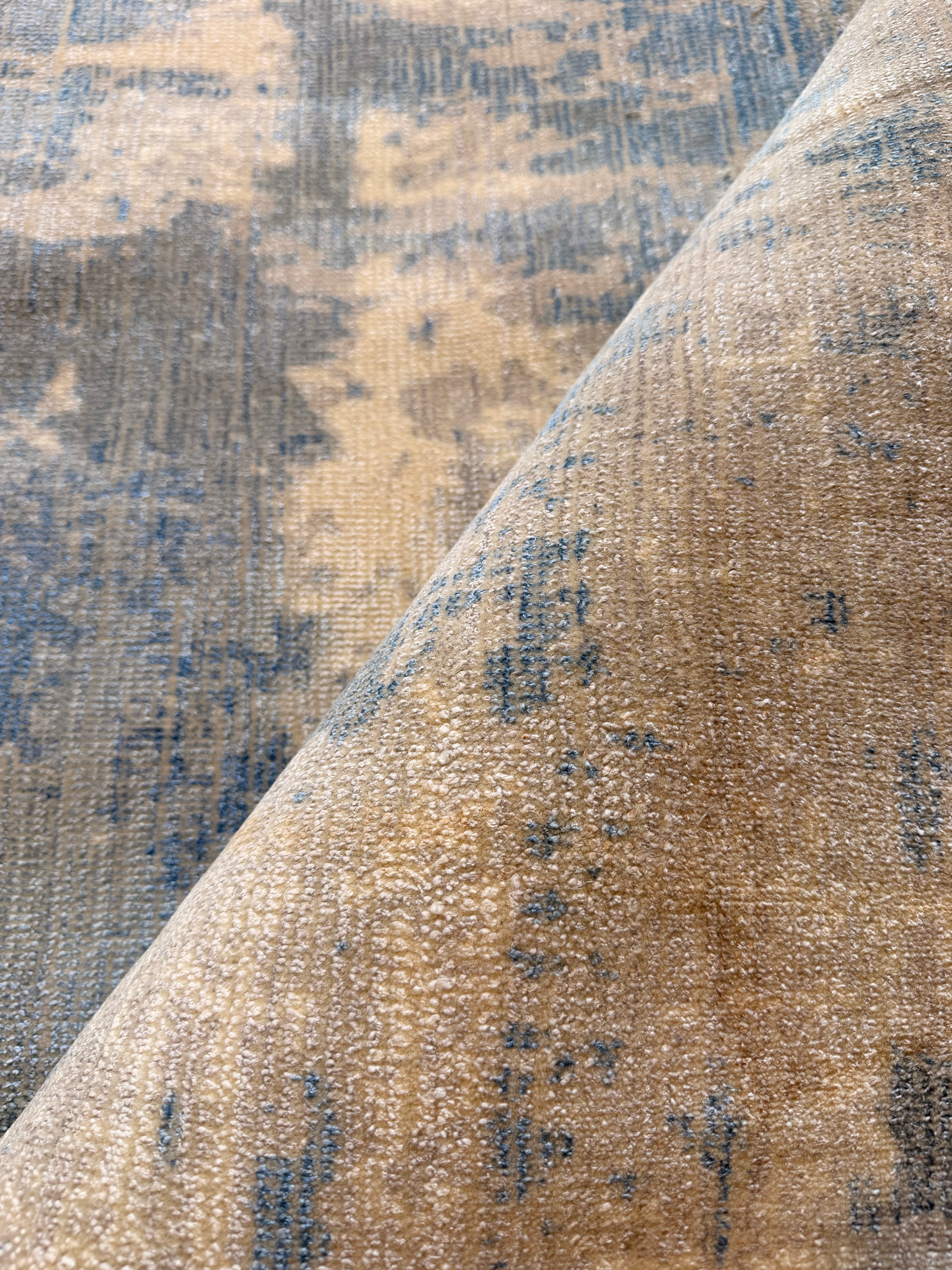 Matthew  5.3x7.9 Hand-Tufted Modern Blue