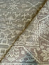 Raquel Reed 8x9.9 Hand-Knotted Silver & Grey Turkish Oushak