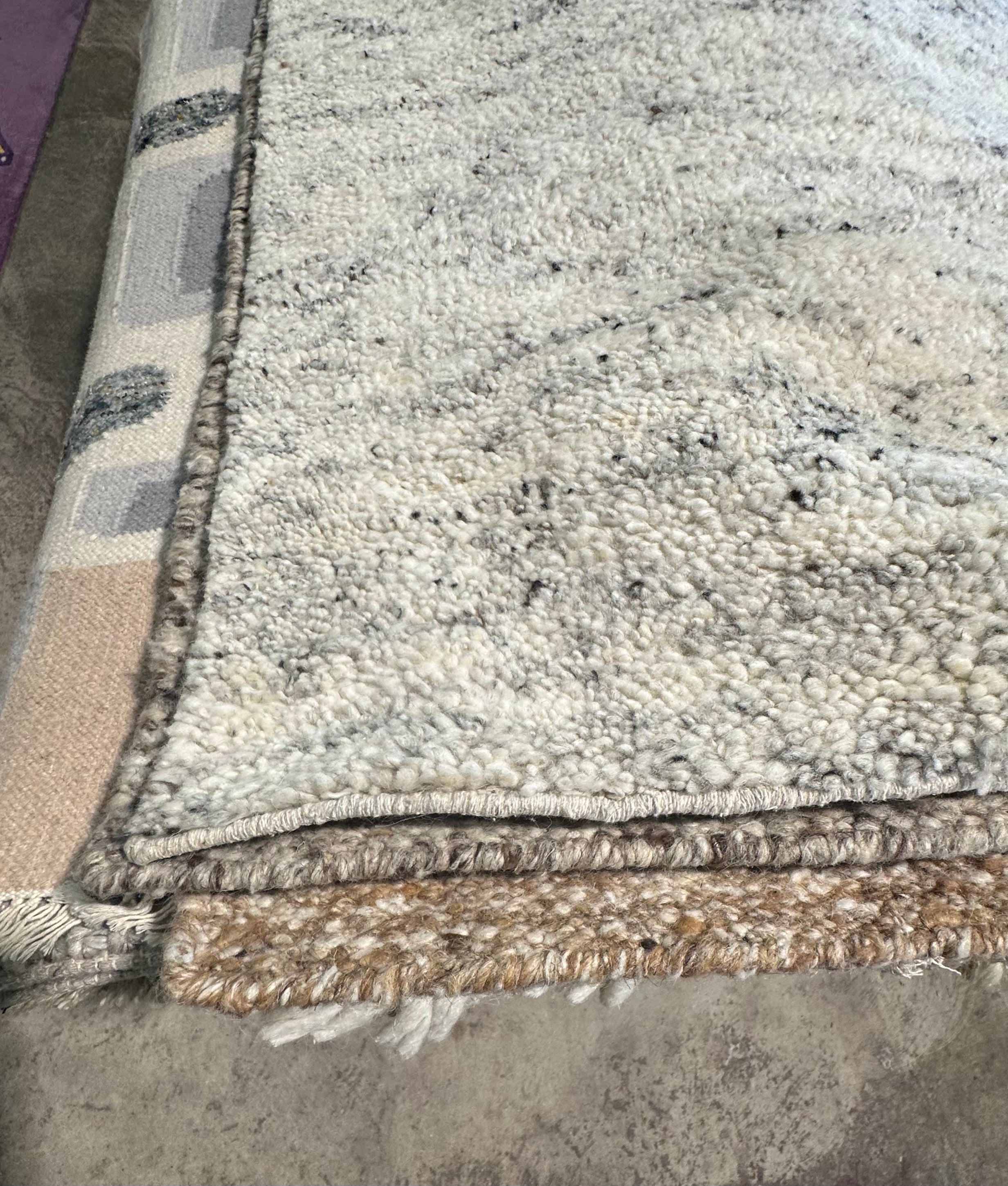 Nate Jacobs Dark Grey Handwoven Modern Durrie Rug (Multiple Sizes)