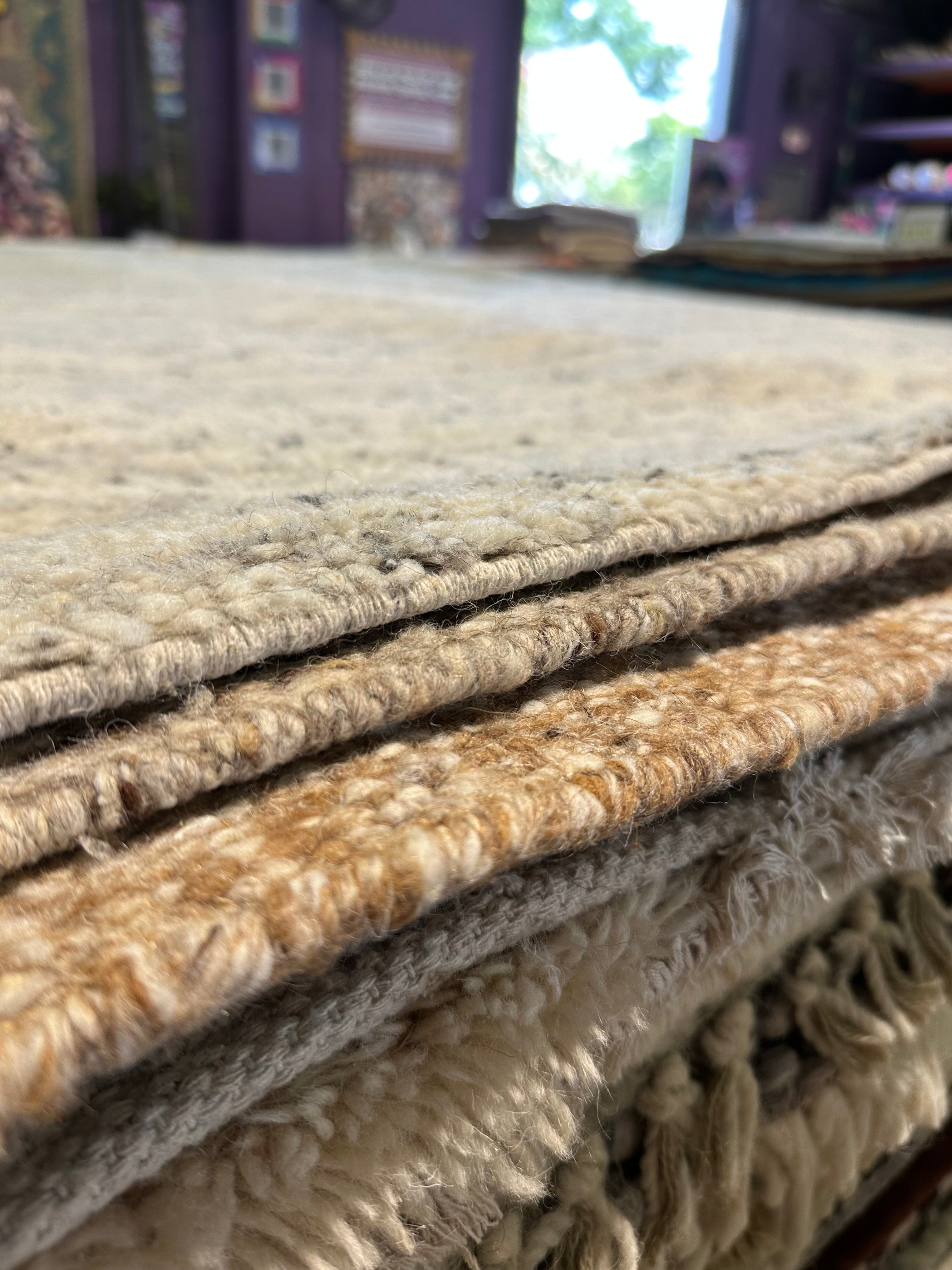 Nate Jacobs Dark Grey Handwoven Modern Durrie Rug (Multiple Sizes)