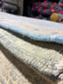 Kerri Kenney 2.6x12.3 Light Blue Hand-Knotted Oushak Runner