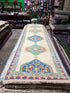 Katie McCray 2.9x18 Blue Hand-Knotted Oushak Runner