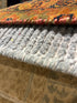 Justine Lupe 3x10.6 Rust Hand-Knotted Oushak Runner