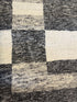 Kristoff 7.9x10 Hand-Knotted Grey & Silver Geometrical