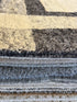 Kristoff 7.9x10 Hand-Knotted Grey & Silver Geometrical