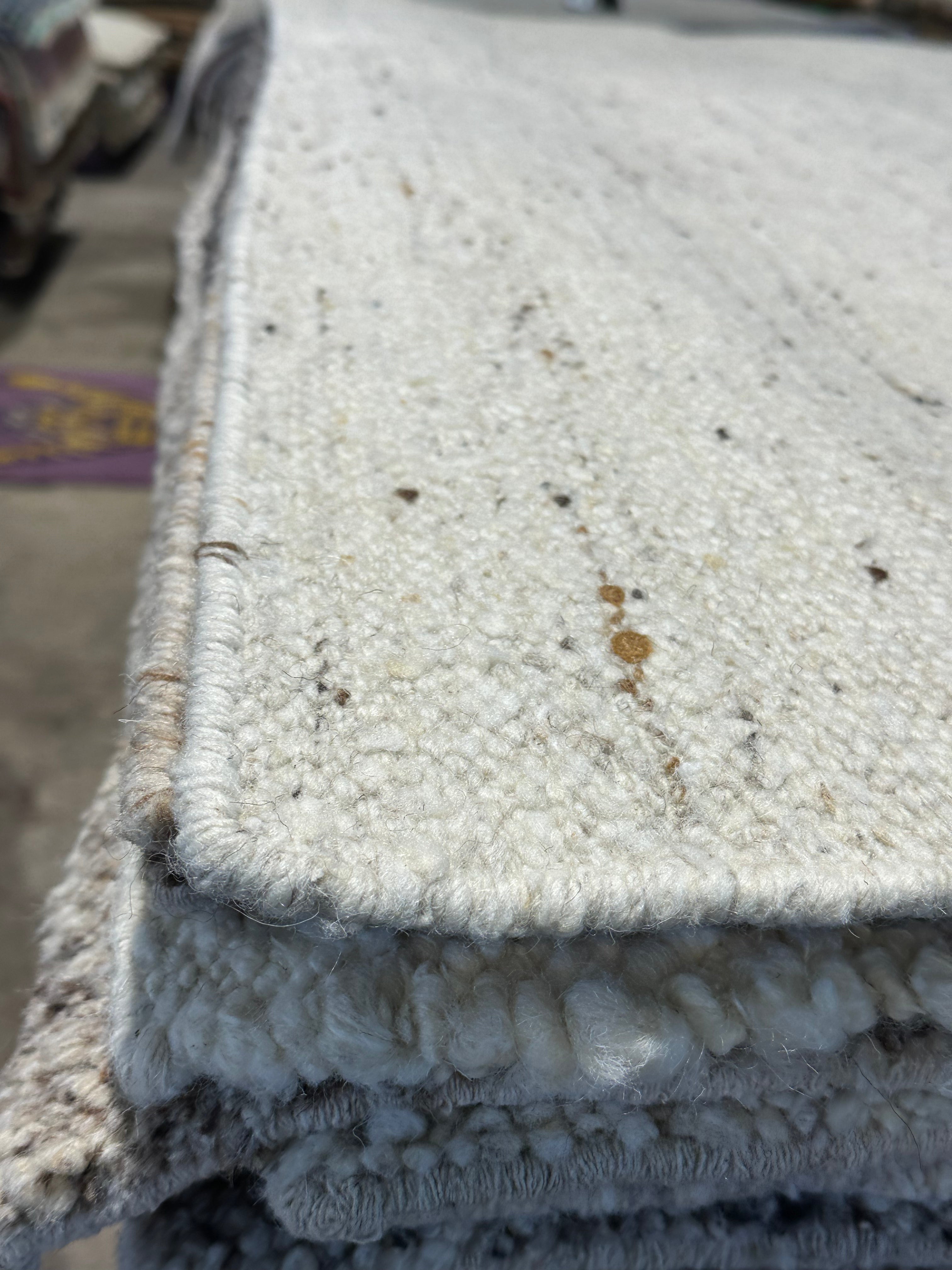 Ethan Lewis Grey Handwoven Modern Durrie Rug (Multiple Sizes)