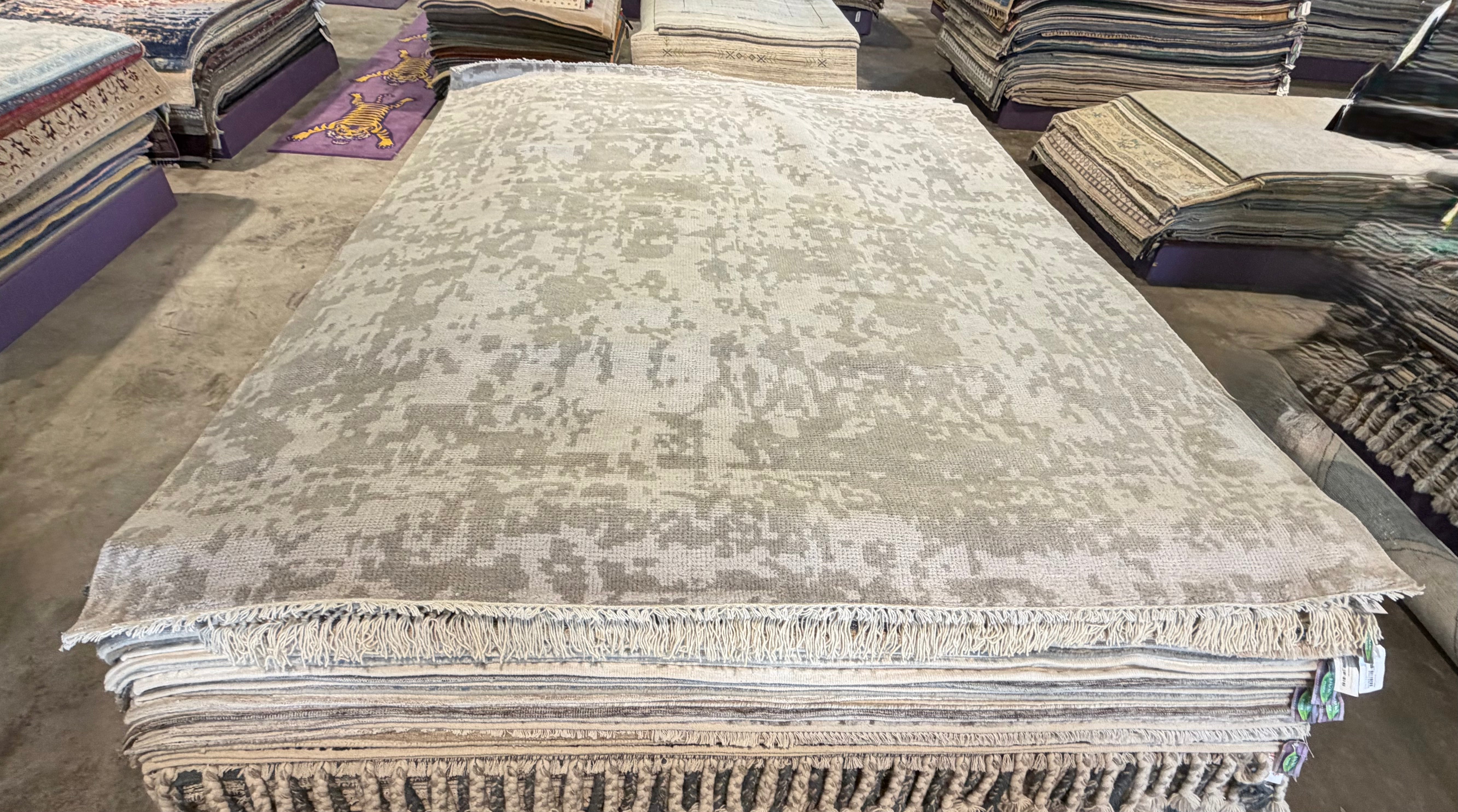 Ralph 8.3x10 Hand-Knotted Natural Grey Modern