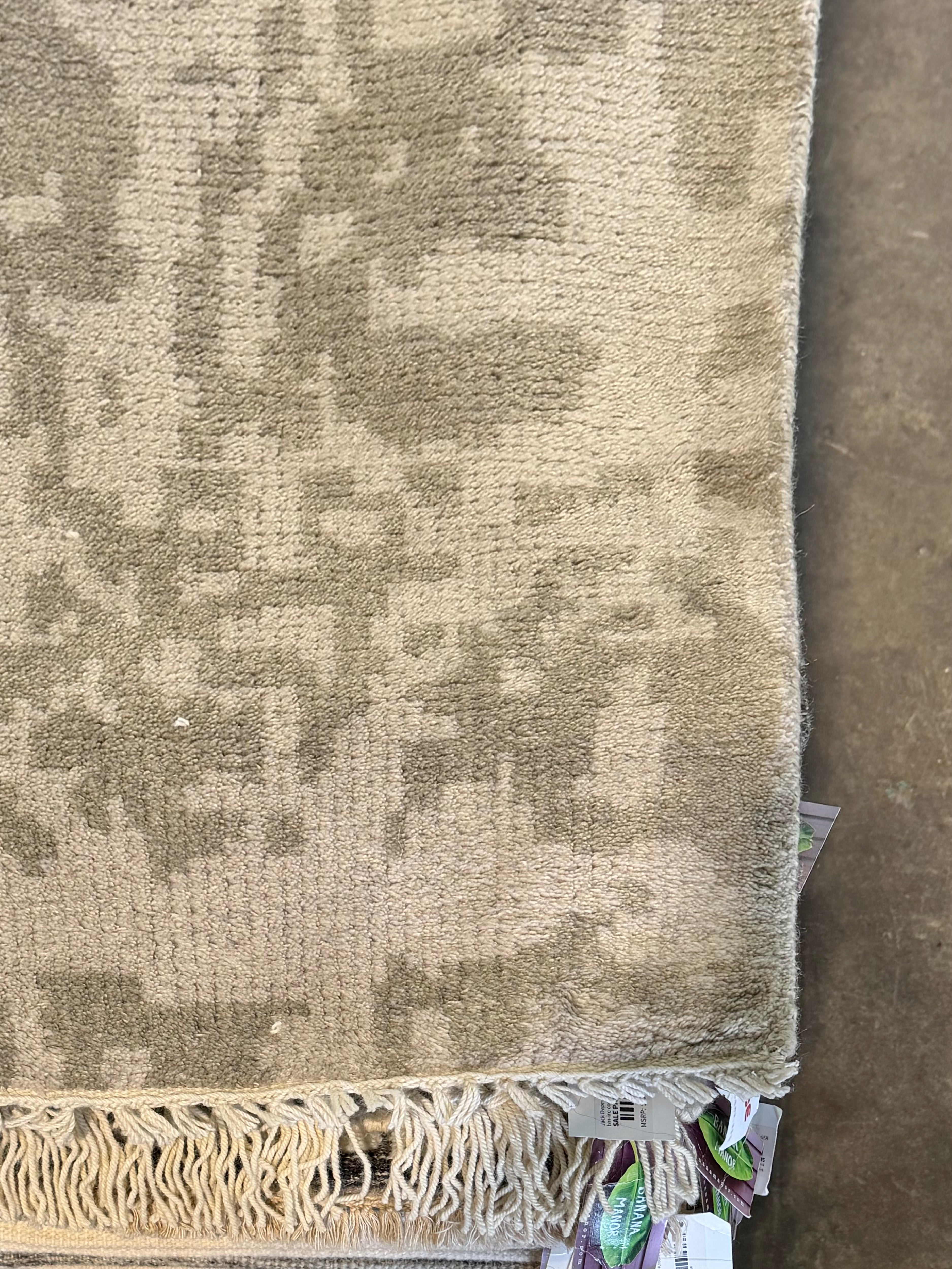 Ralph 8.3x10 Hand-Knotted Natural Grey Modern