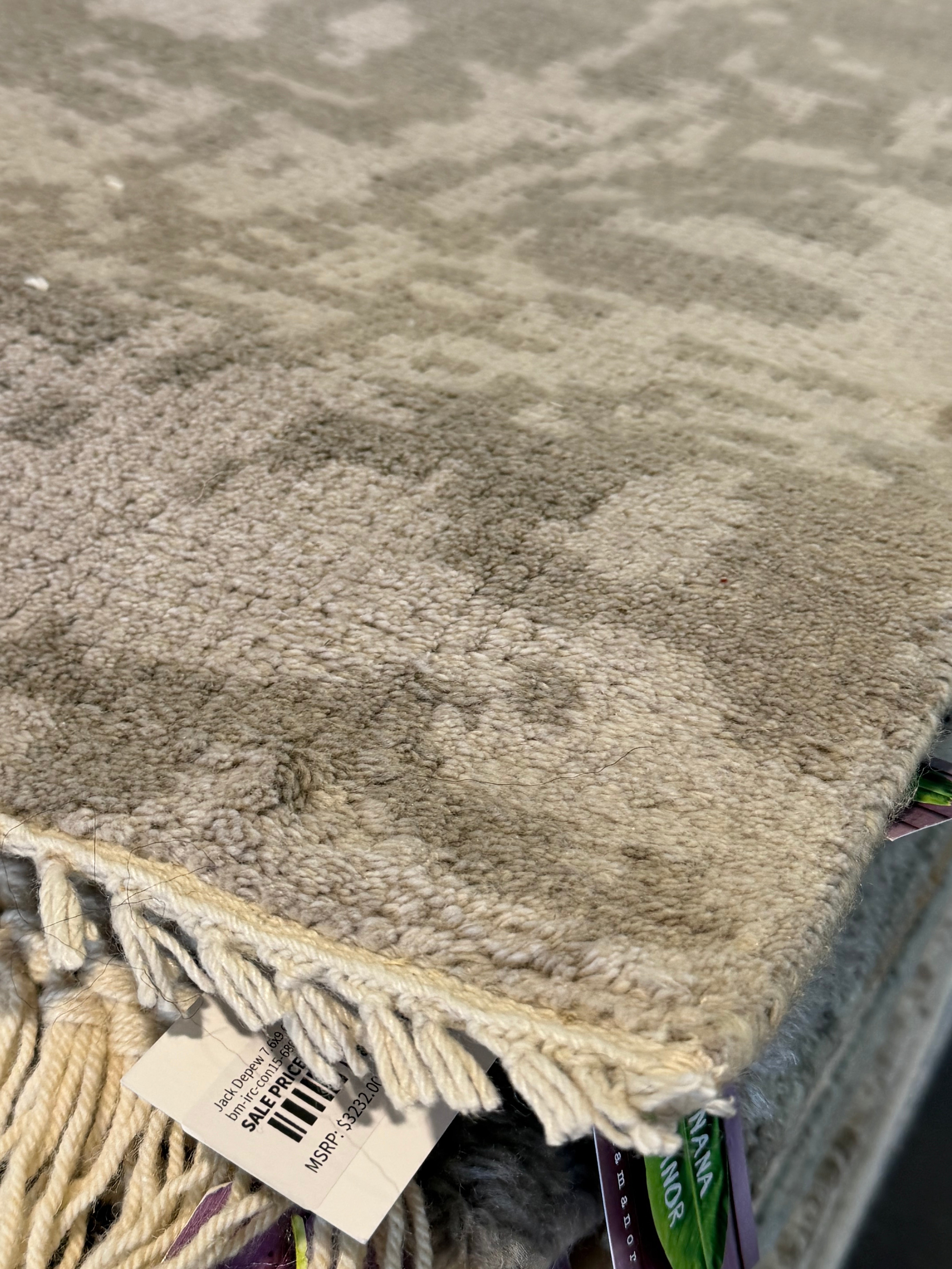 Ralph 8.3x10 Hand-Knotted Natural Grey Modern