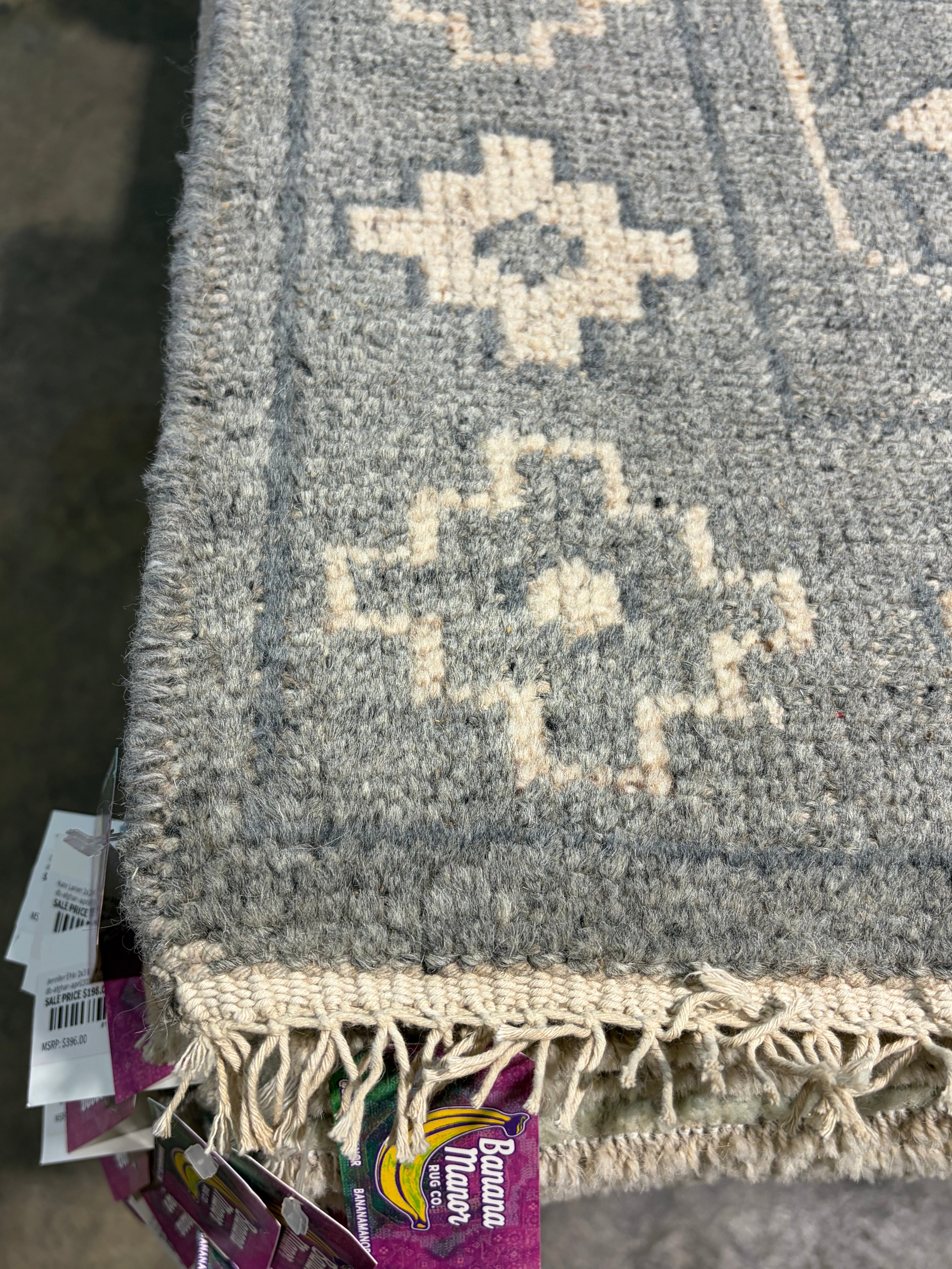 Kerri May 2x3 Hand-Knotted Oushak Rug