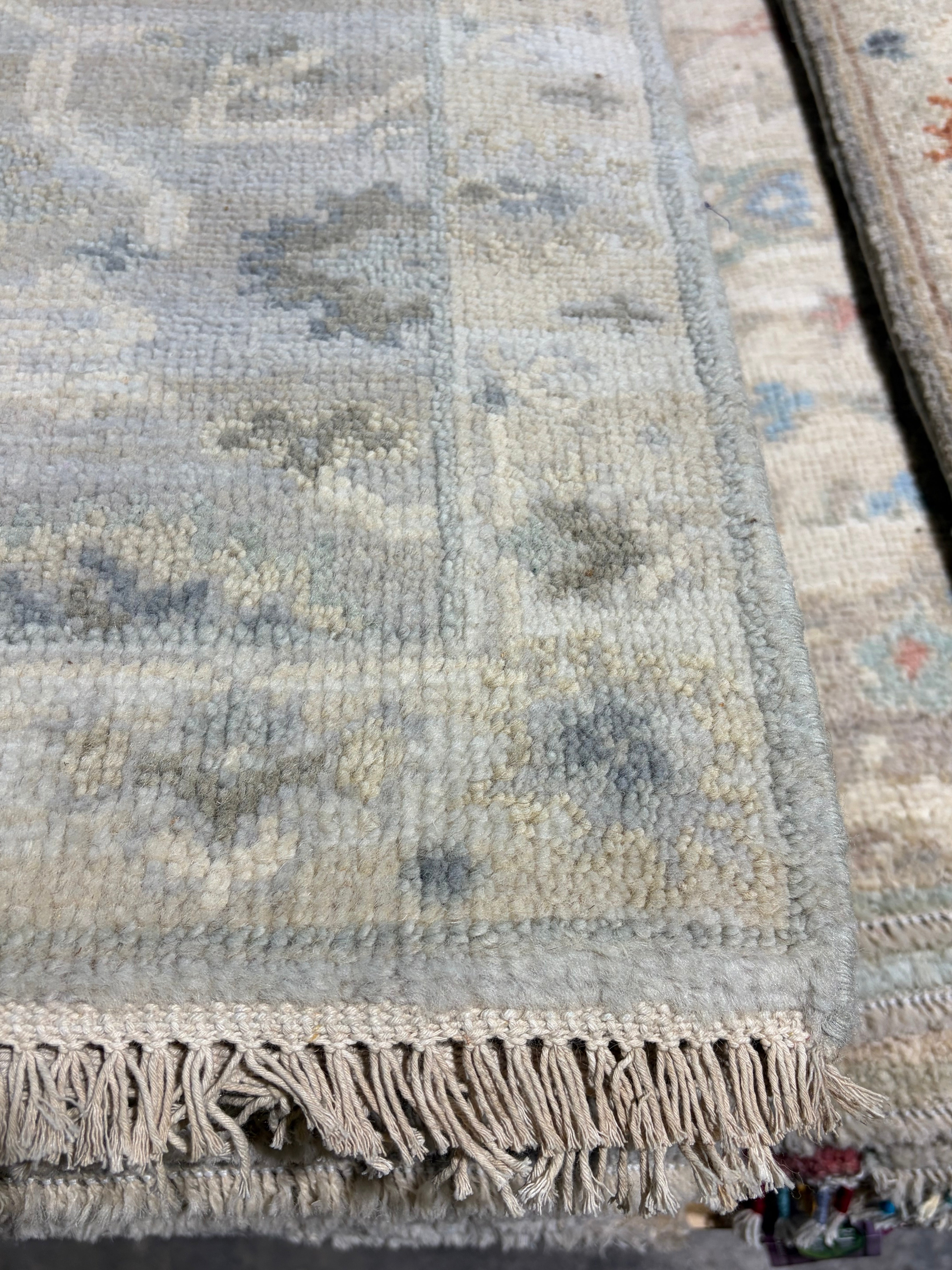 Sanya Will 2x3 Hand-Knotted Oushak Rug