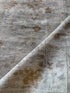 Wenche Myhre 8x10 Silver and Grey Hand-Knotted Oushak Rug