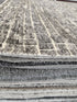 Sid 8.3x9.9 Hand-Knotted Silver & Grey High Low