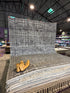 Sid 8.3x9.9 Hand-Knotted Silver & Grey High Low