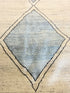 Warlock 8.3x10 Hand-Knotted Beige & Blue Modern
