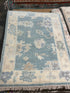 Mary Kay 2x3 Hand-Knotted Oushak Rug