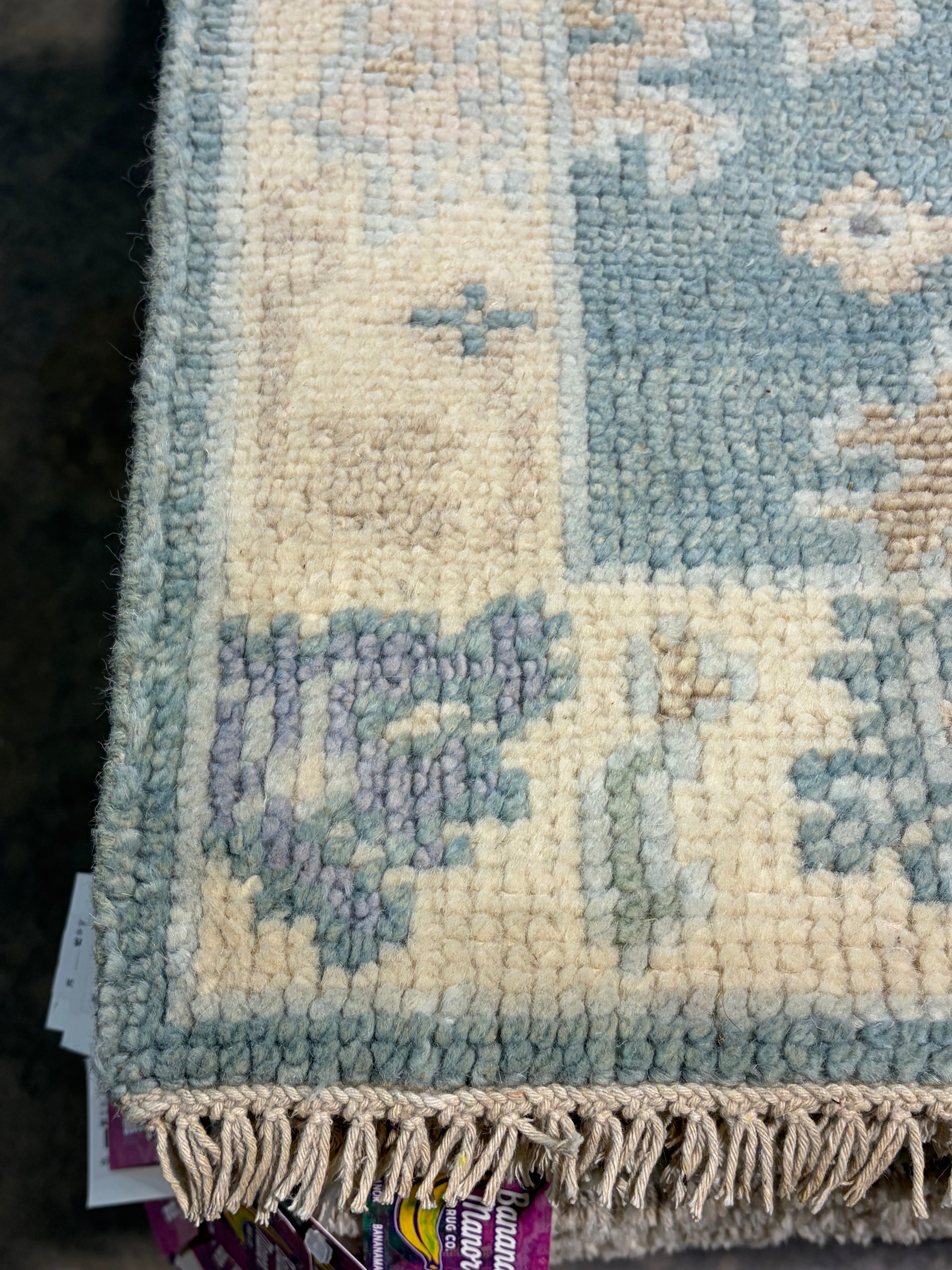 Mary Kay 2x3 Hand-Knotted Oushak Rug