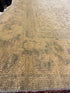 Ramona Kim 10x14 Cream Hand-Knotted Oushak