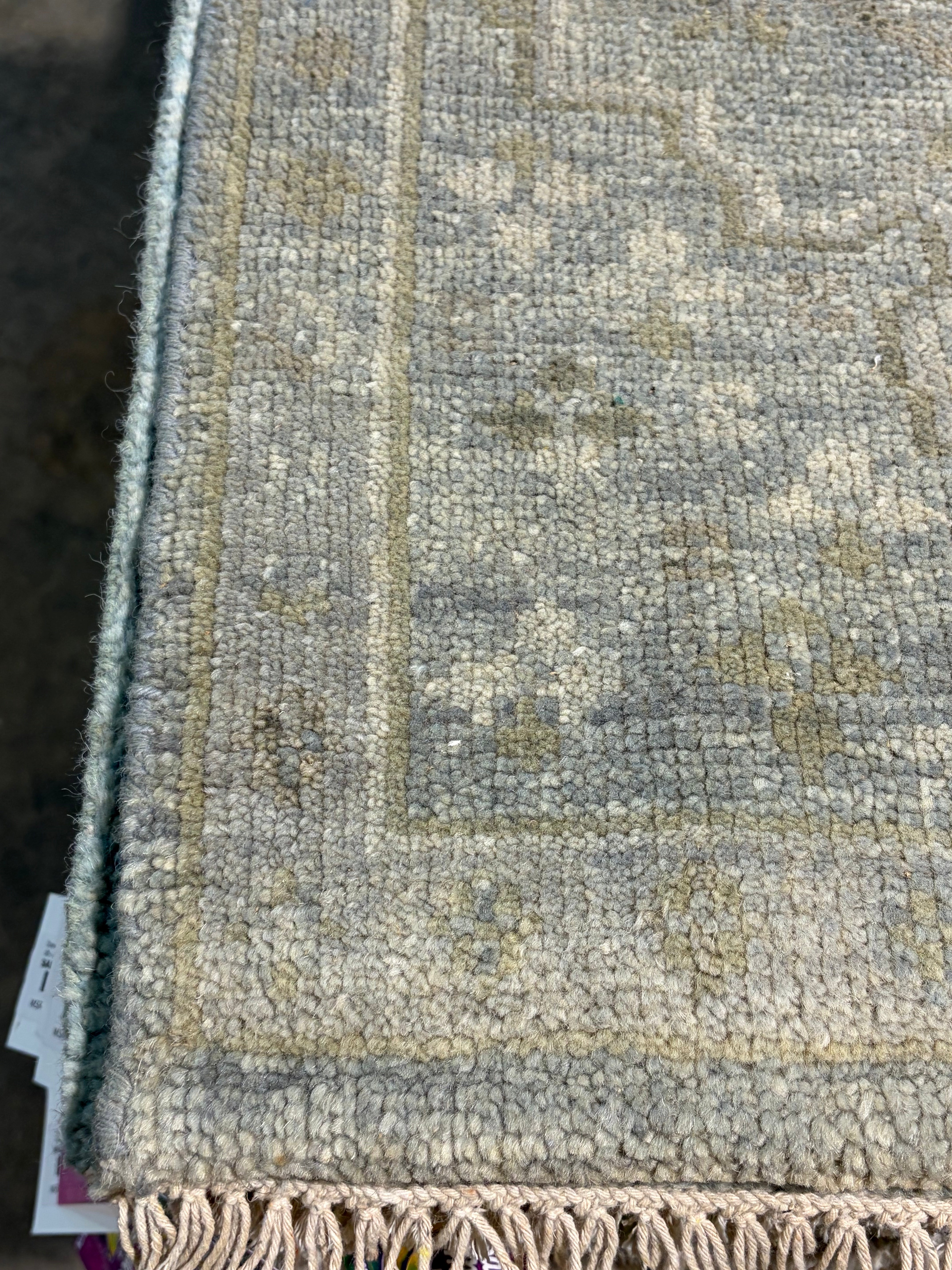 Monica Yelp 2x3 Hand-Knotted Oushak Rug