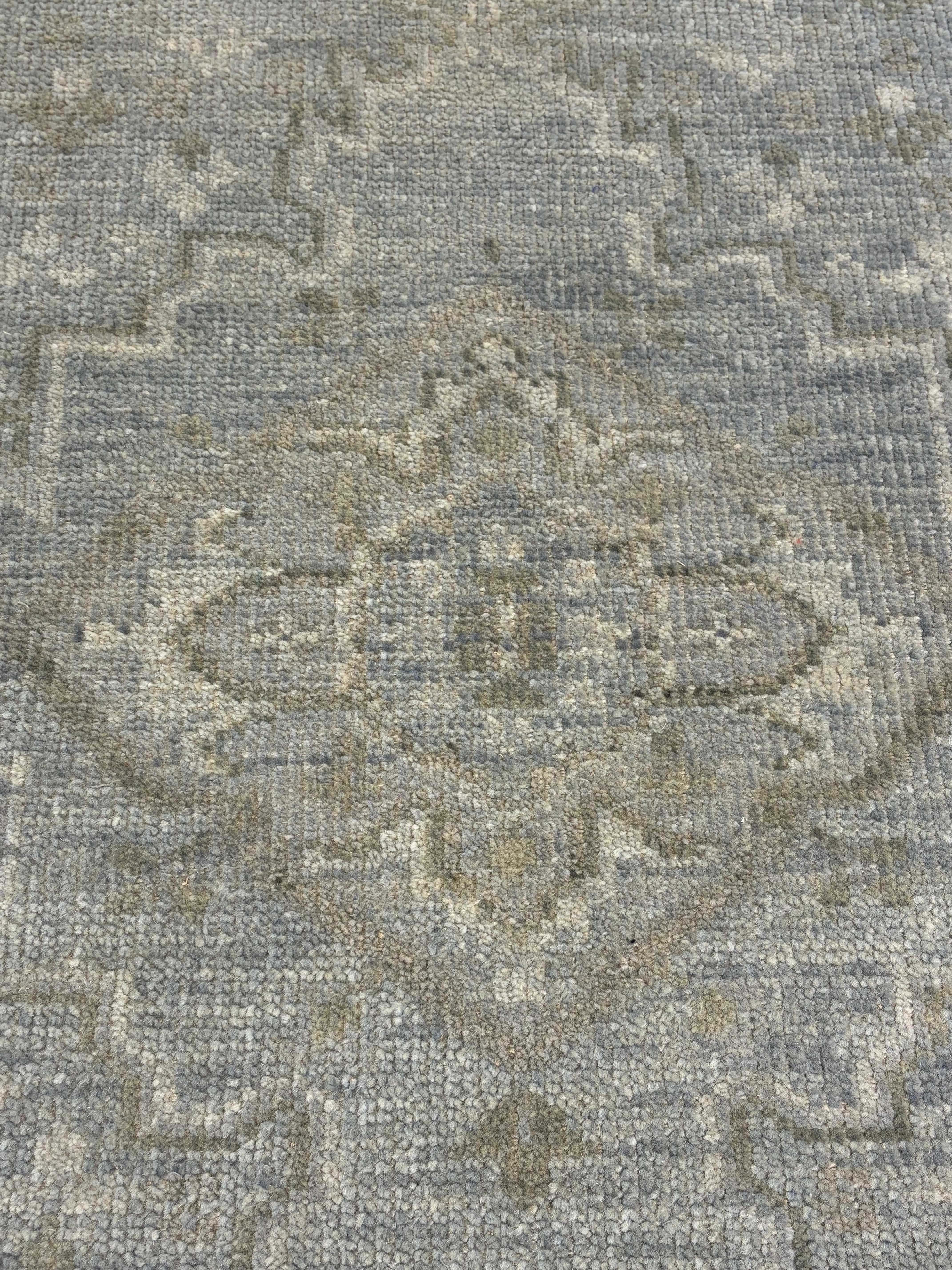 Monica Yelp 2x3 Hand-Knotted Oushak Rug