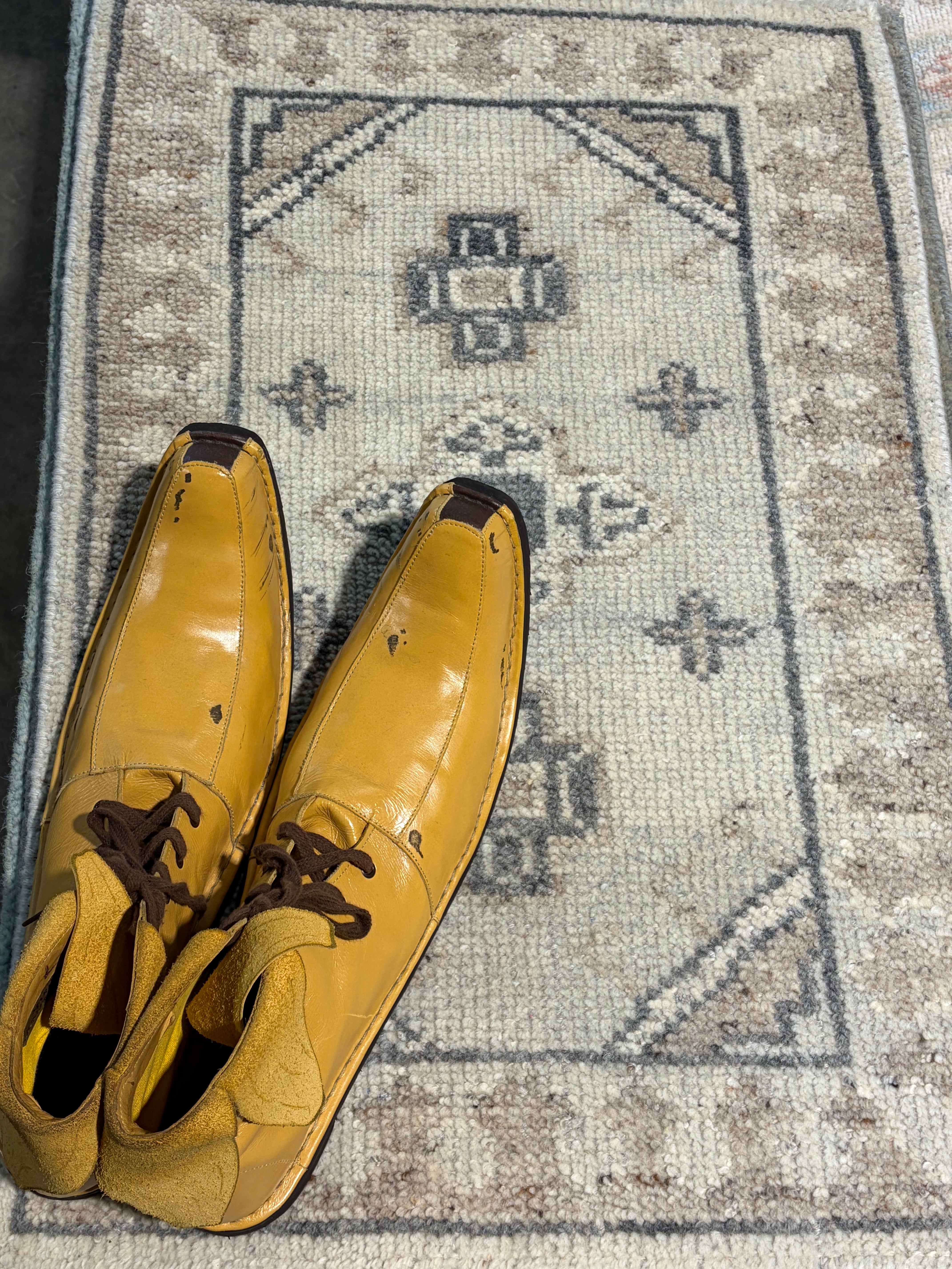 Georgia Allen 2x3 Hand-Knotted Oushak Rug